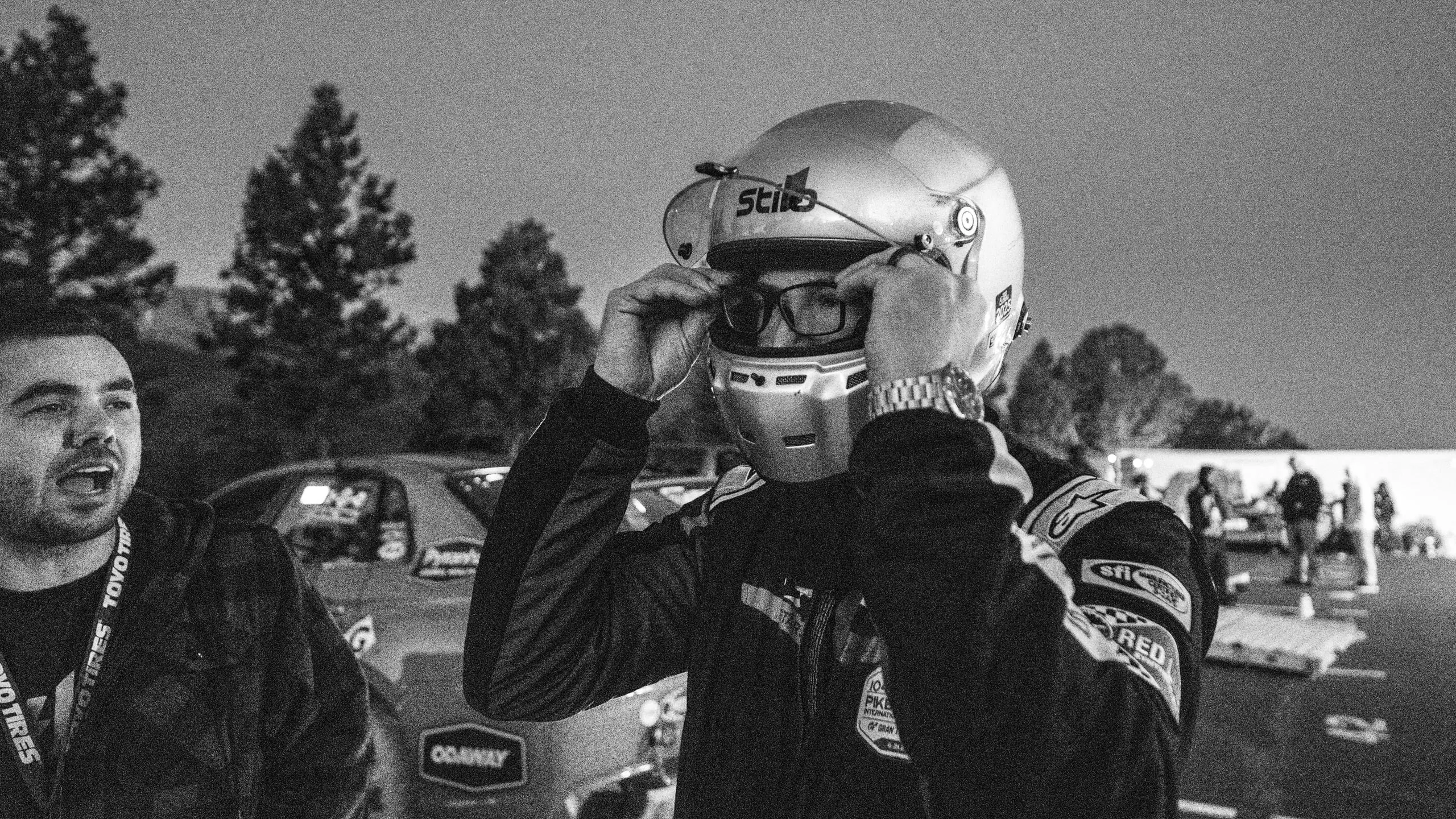 Sober Racing #281 Subaru WRX STI during tech and prep at Pikes Peak 2026