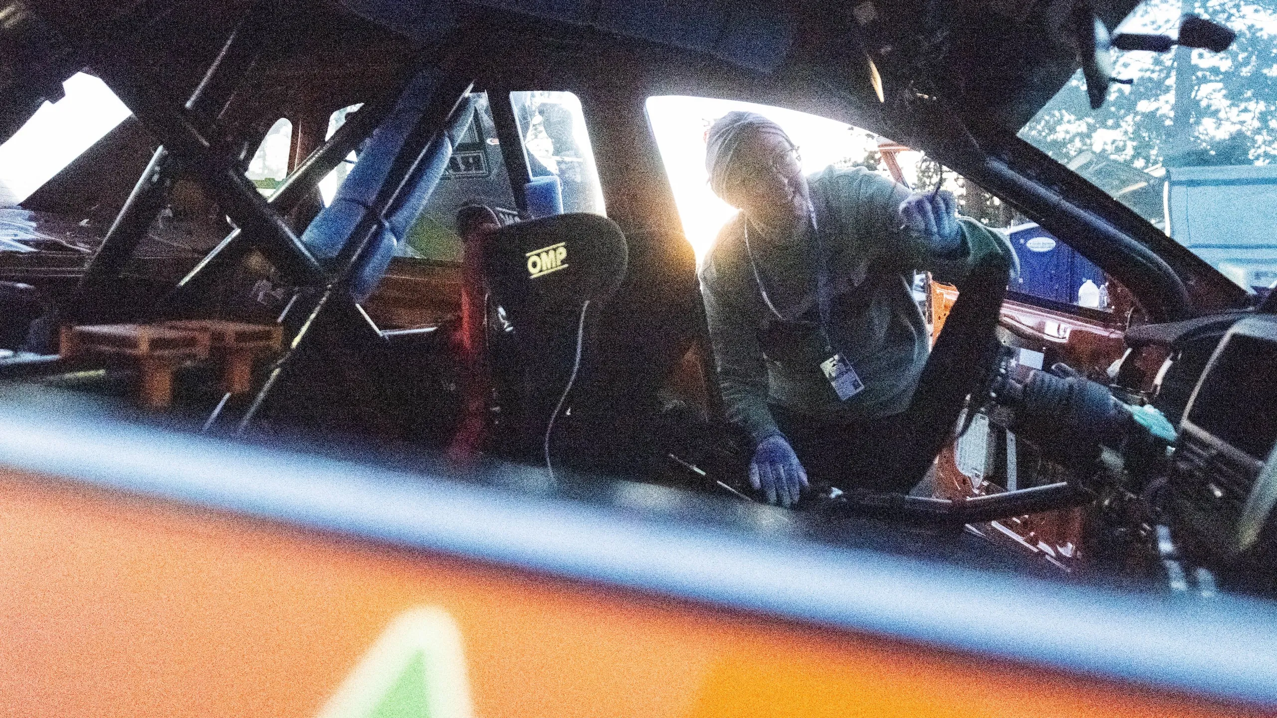 Sober Racing #281 Subaru WRX STI during tech and prep at Pikes Peak 2026