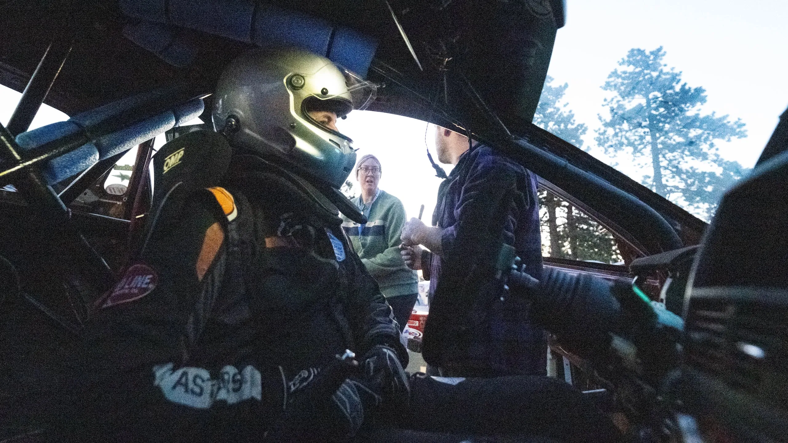 Sober Racing #281 Subaru WRX STI during tech and prep at Pikes Peak 2026