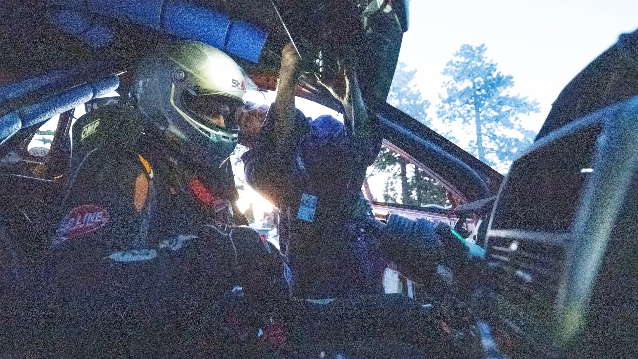 Sober Racing #281 Subaru WRX STI during tech and prep at Pikes Peak 2026