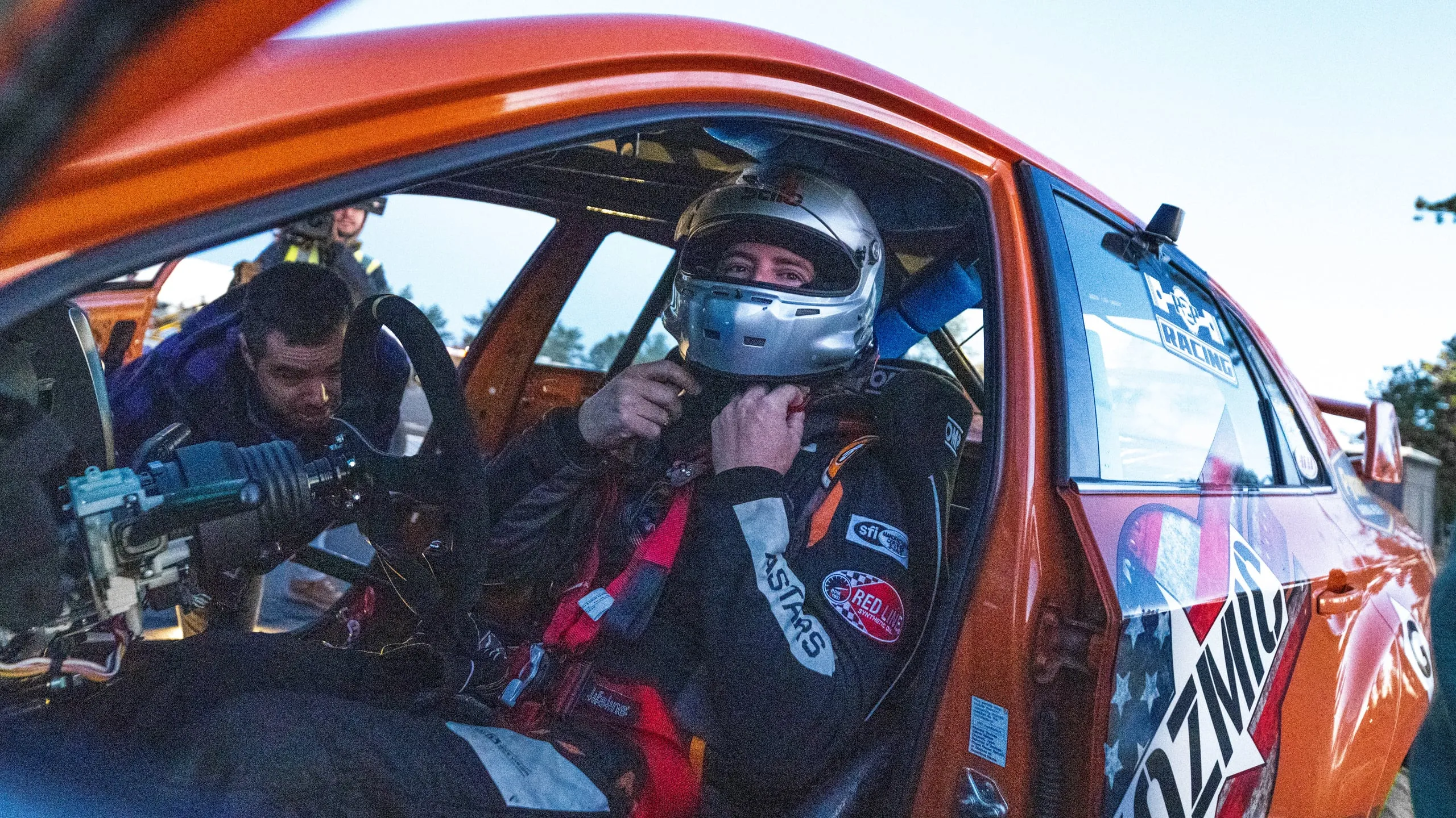 Sober Racing #281 Subaru WRX STI during tech and prep at Pikes Peak 2026