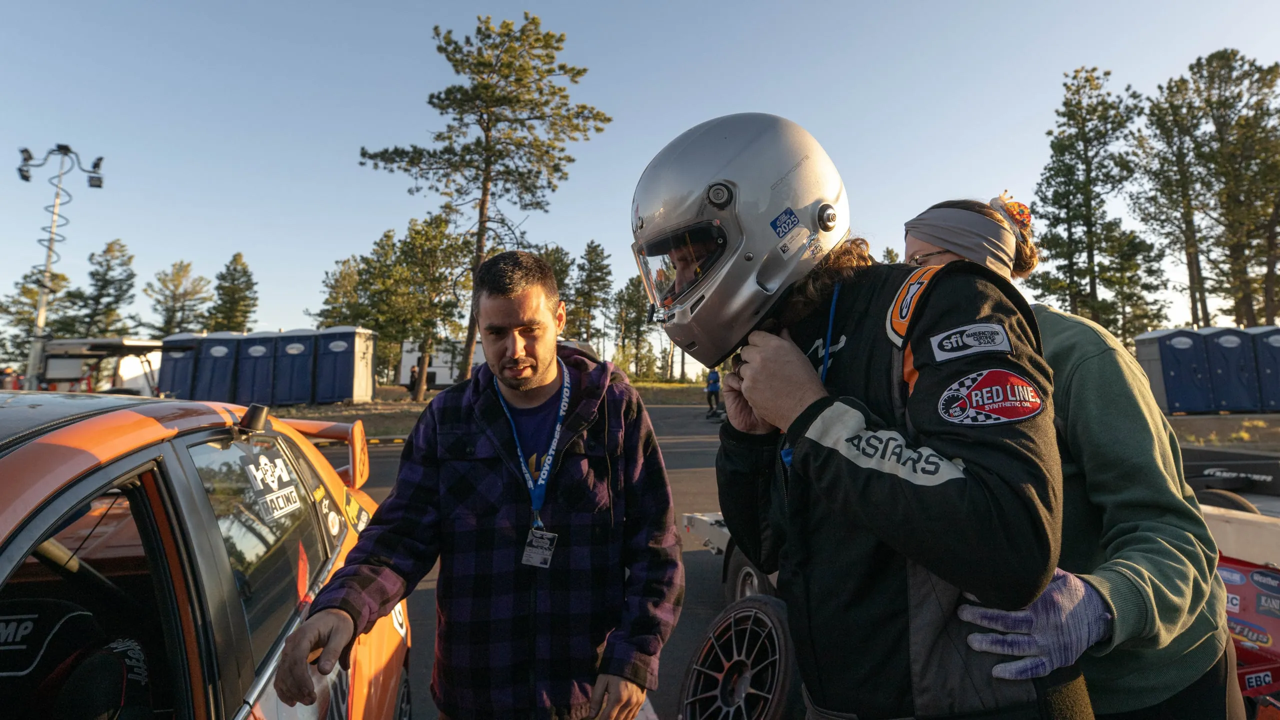 Sober Racing #281 on a practice run at the Pikes Peak International Hill Climb 2026