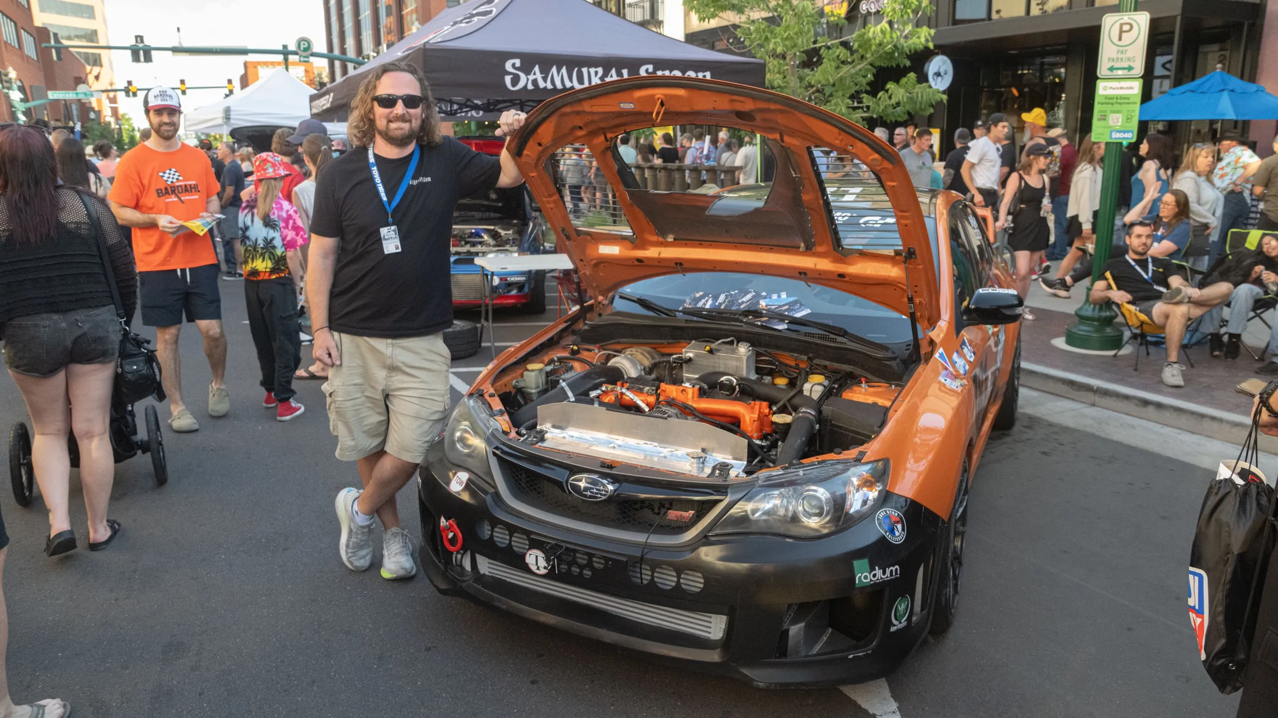 Sober Racing #281 on race day at the Pikes Peak International Hill Climb 2026