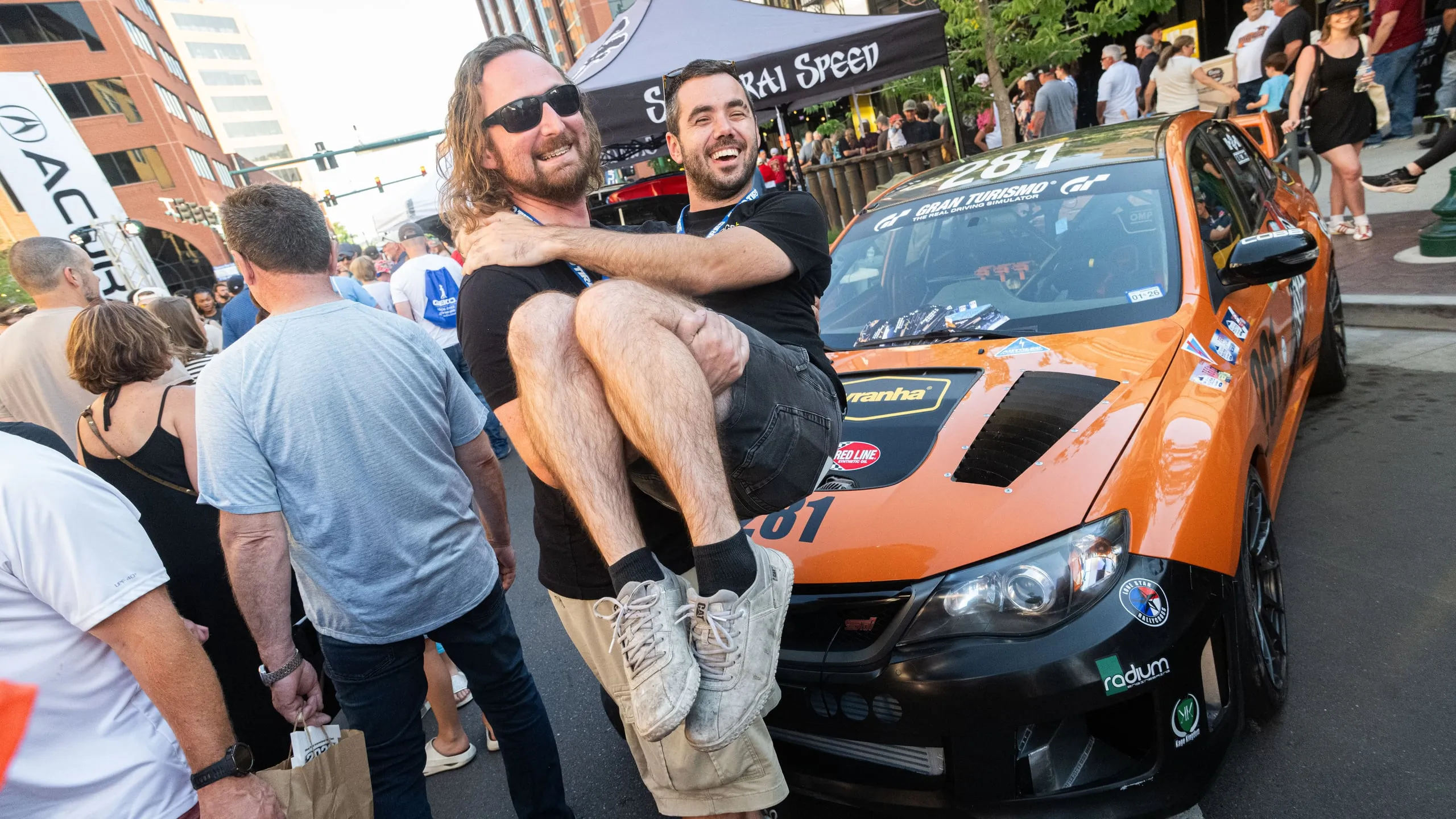 Sober Racing #281 on race day at the Pikes Peak International Hill Climb 2026