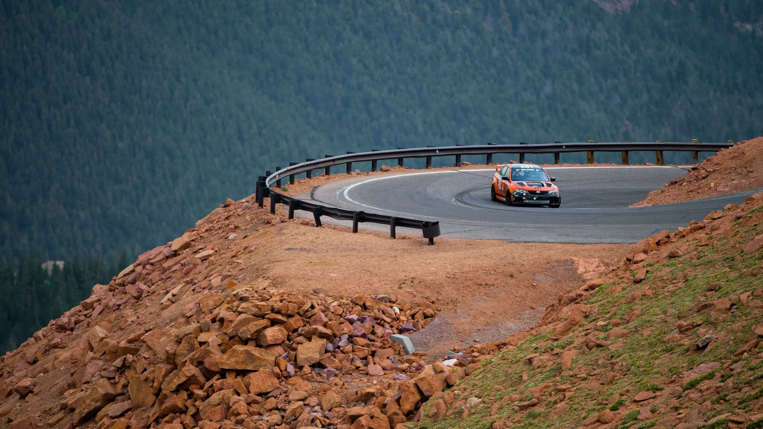 Sober Racing #281 on race day at the Pikes Peak International Hill Climb 2026