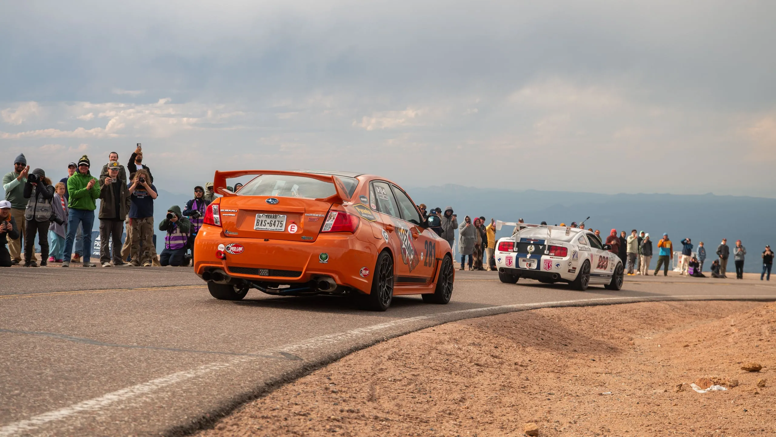 Sober Racing #281 on race day at the Pikes Peak International Hill Climb 2026