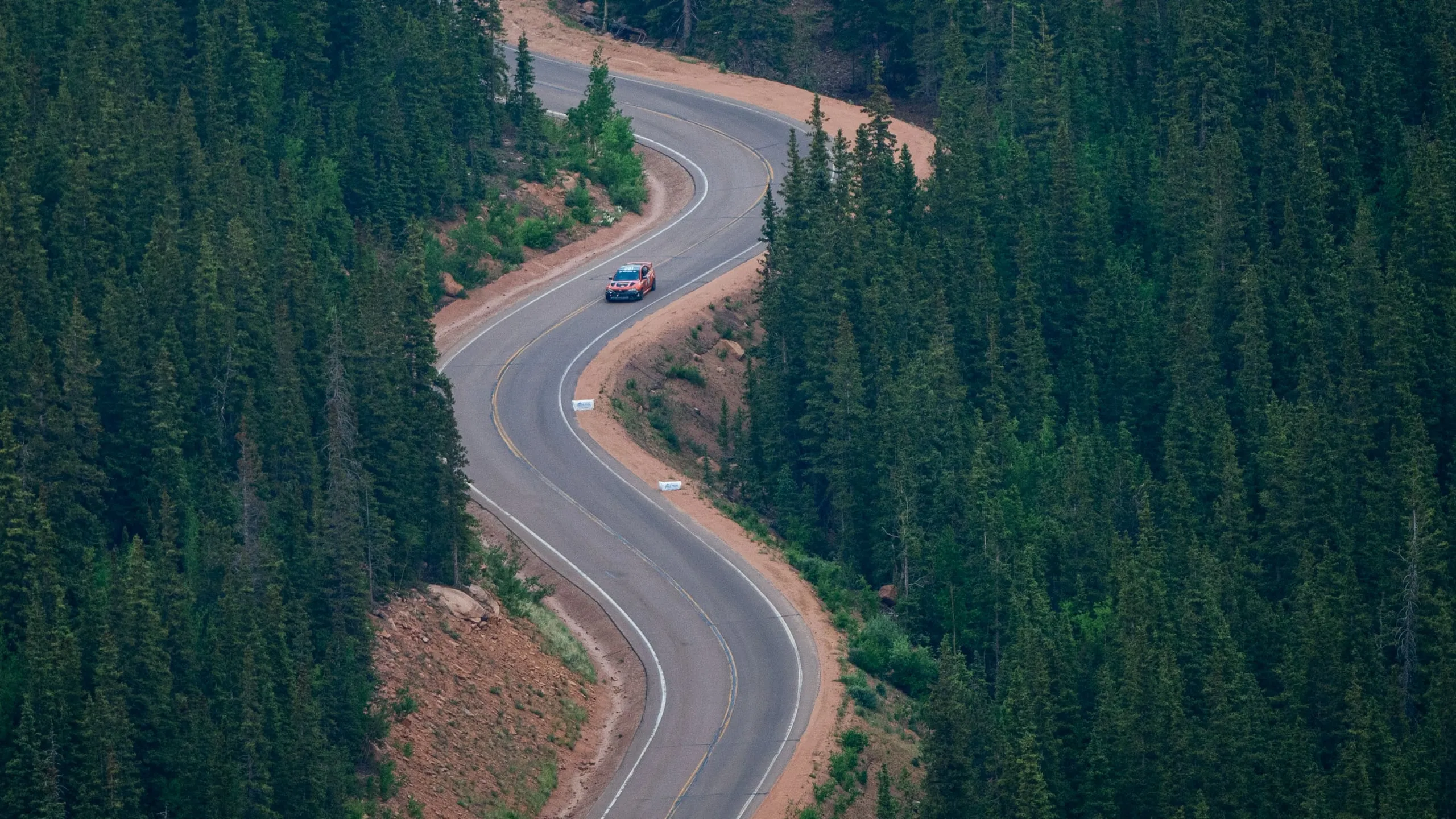 Sober Racing #281 on race day at the Pikes Peak International Hill Climb 2026