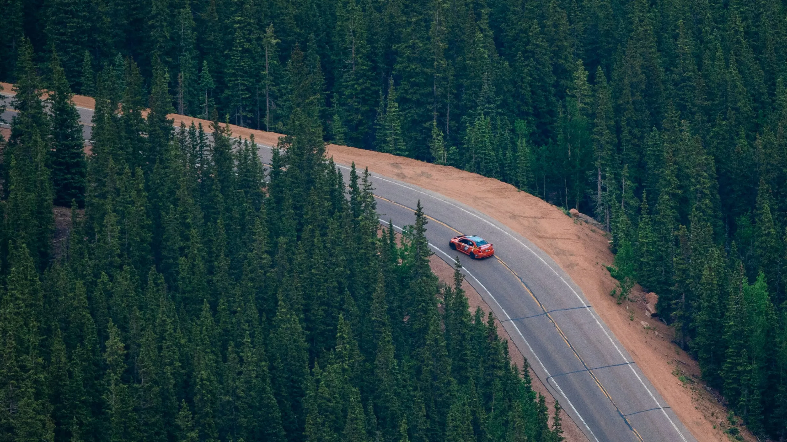 Sober Racing #281 on race day at the Pikes Peak International Hill Climb 2026